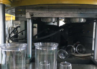 PCTG Auto Deflashing Jar Blow Molding Machine 4000BPH 1 Liter